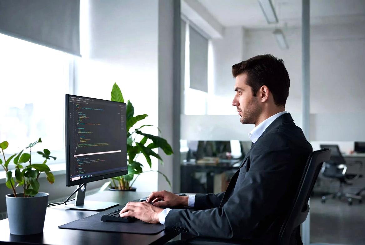 AIとデータ分析分野でのPythonとJavaの将来性を示すテクノロジーイメージ