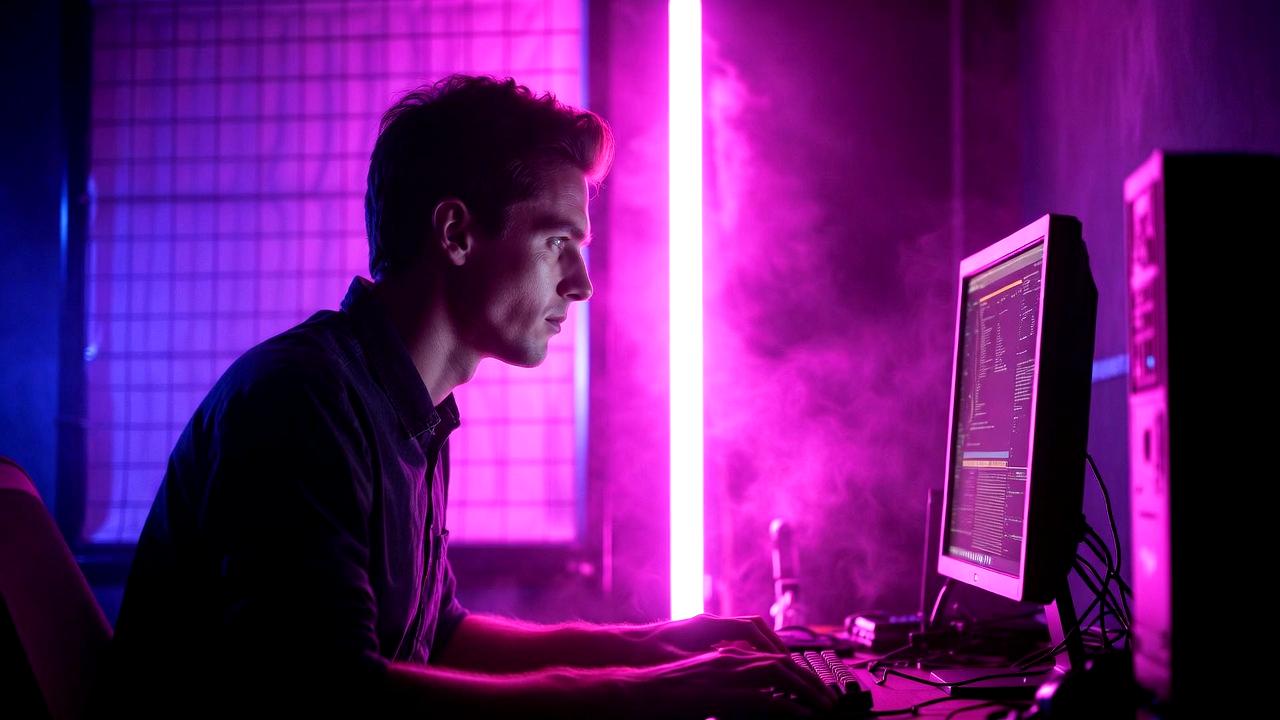 チームでPythonコードをレビューする開発現場のイメージ