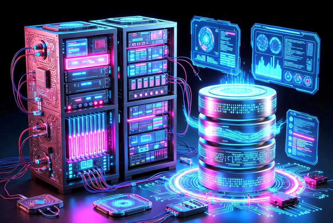 AIがコード生成を支援する未来の開発環境のイメージ