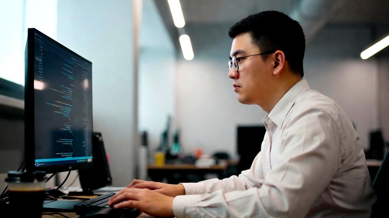 Go言語の将来性を冷静に分析するエンジニアのイメージ