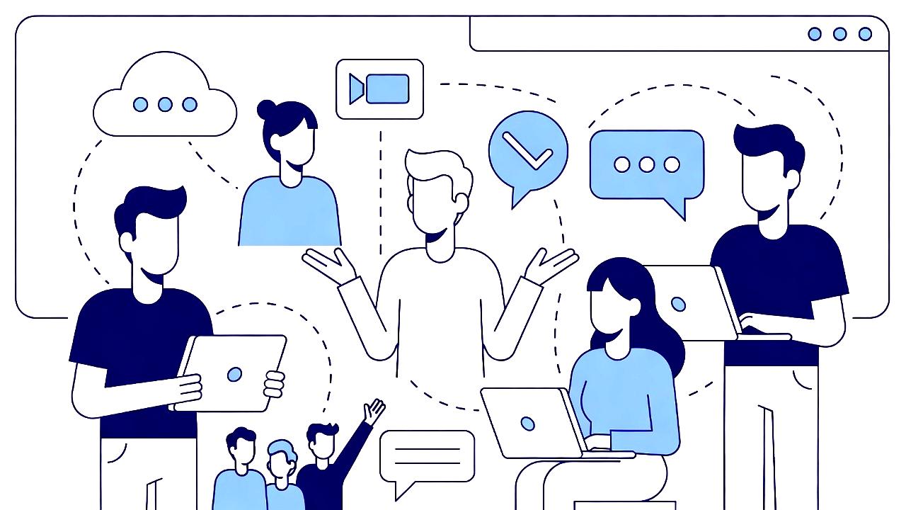 クラウドネイティブ時代にGo言語が最適解となる理由を示す技術的イメージ