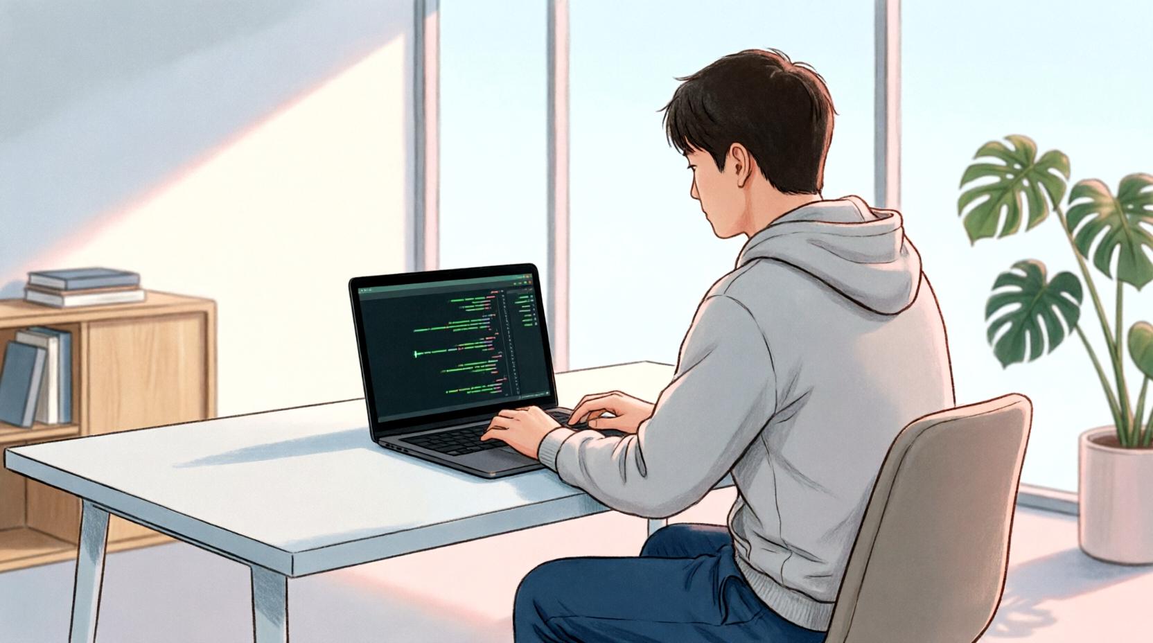 Cargo.tomlを表示したRust開発環境のイメージ