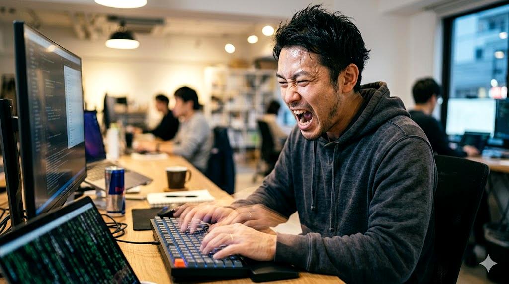 LaravelとGoの開発スピードや習得難易度を比較する図解イメージ