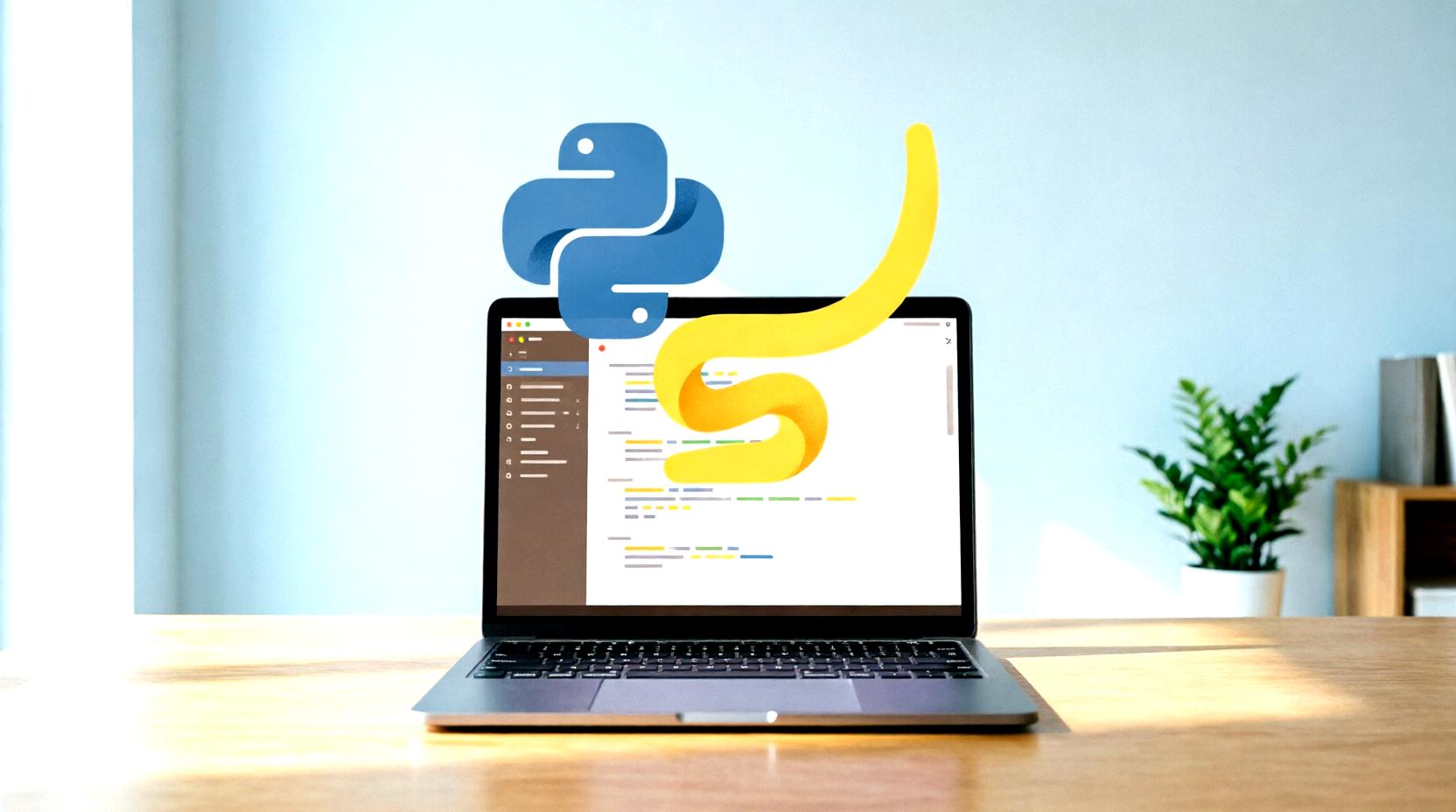 実務向けPythonロギング設計を示すイメージ