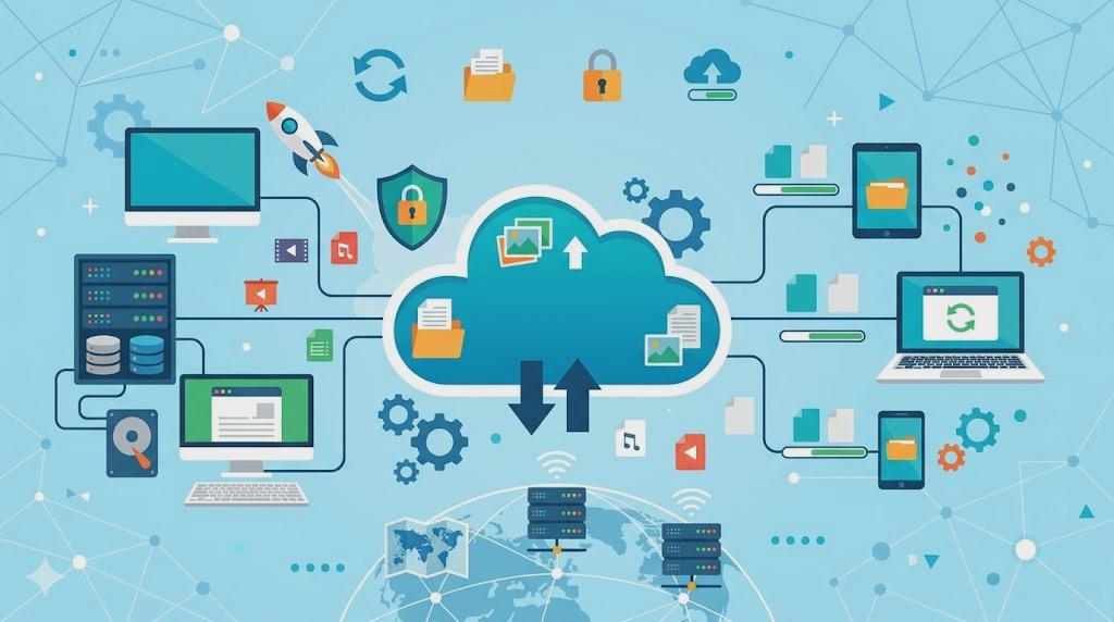 AWSとDockerを用いたAPIクラウド運用構成の図解イメージ