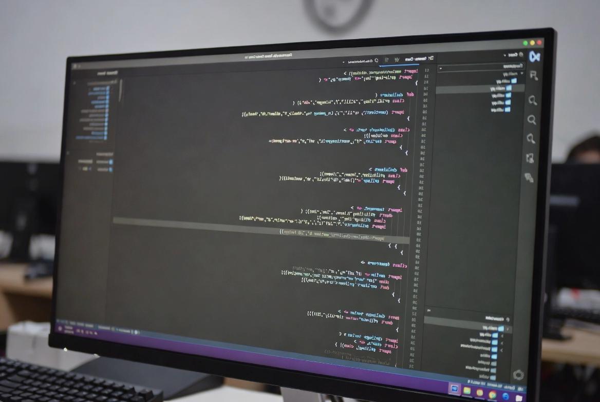 C#と.NETの構成図。バックエンド開発の仕組みを示すイメージ