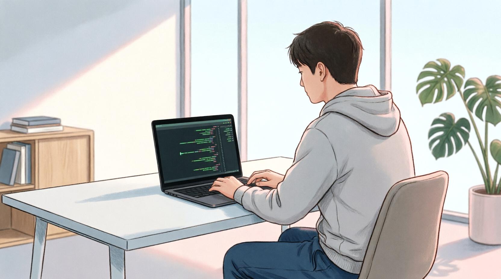 Scala導入前にリスクを検討している開発チームの議論風景