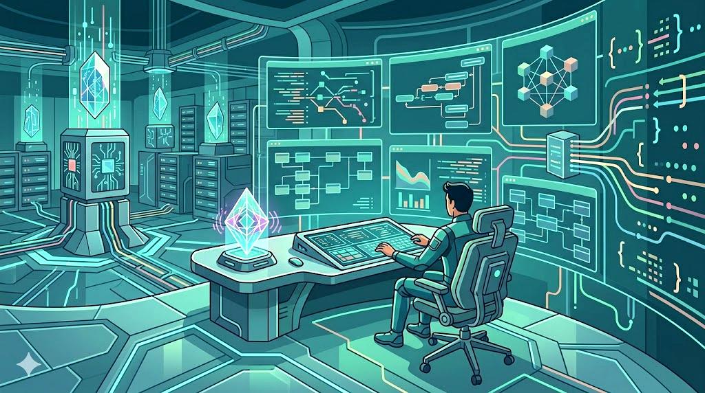 SQLiteでの有効フラグ設計とデータ管理の最適化概念図