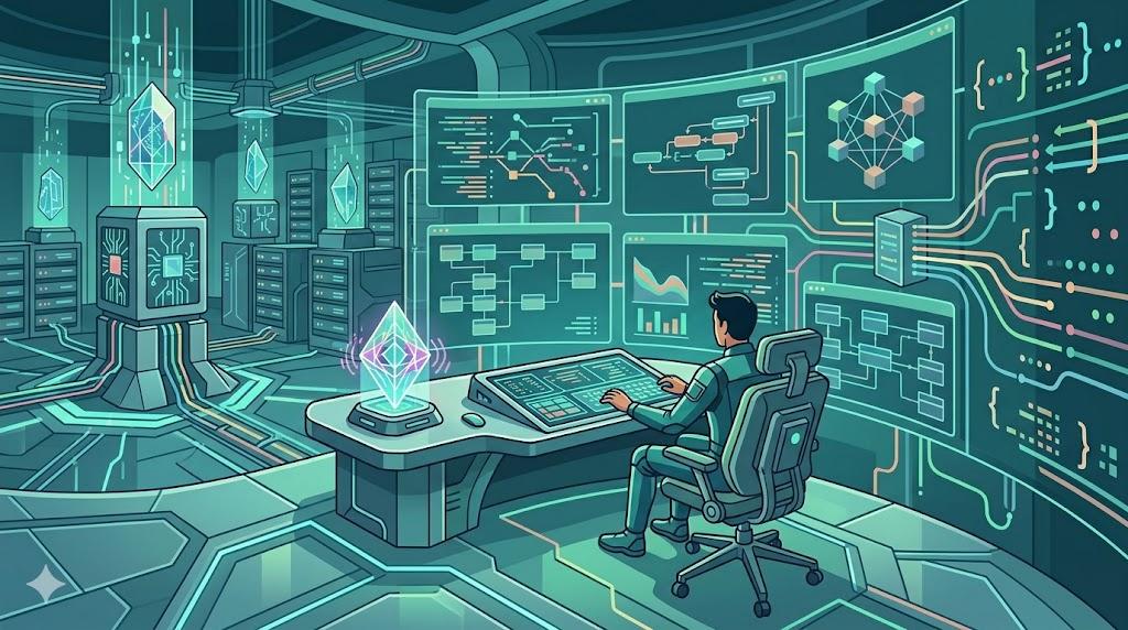 SQLiteが単一ファイルでデータを管理する仕組みの概念図