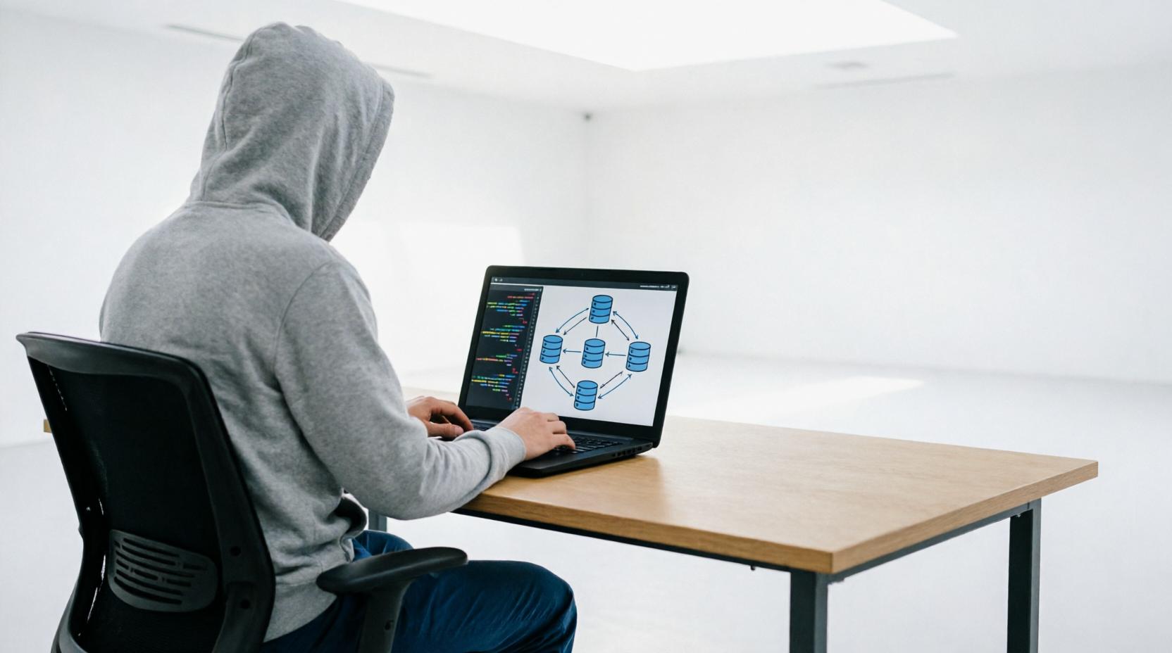 PowerShell変数のスコープを適切に管理するプログラミングイメージ