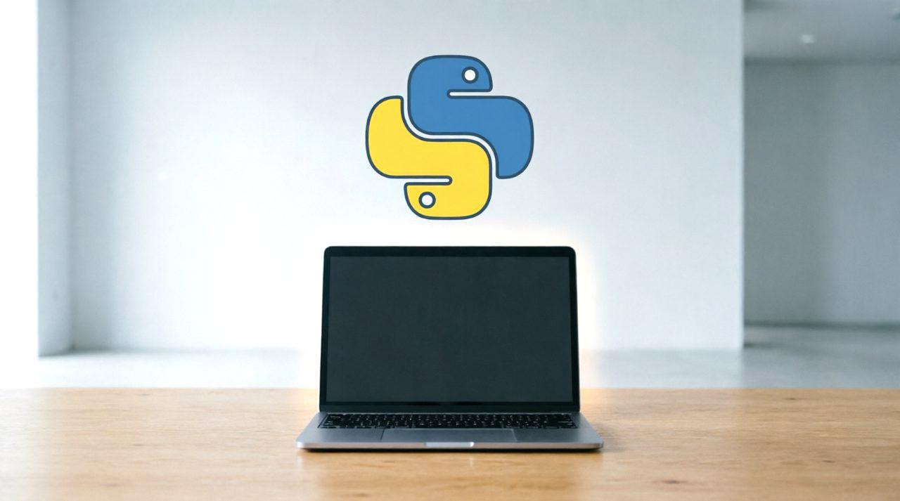 保守性の高いPythonコードとテスト環境を示すイメージ