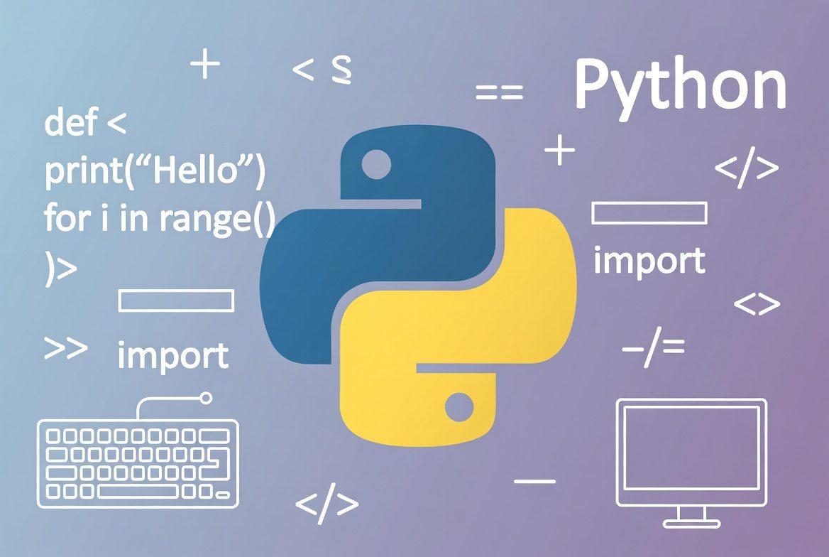 PythonとDartの性能比較結果をまとめたプログラミングイメージ