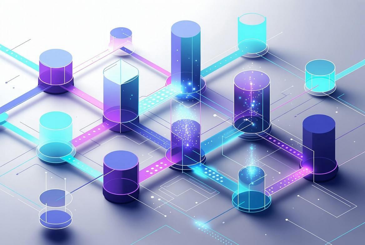 MongoDBのシャーディング構成とRedisクラスタのノード配置の比較図