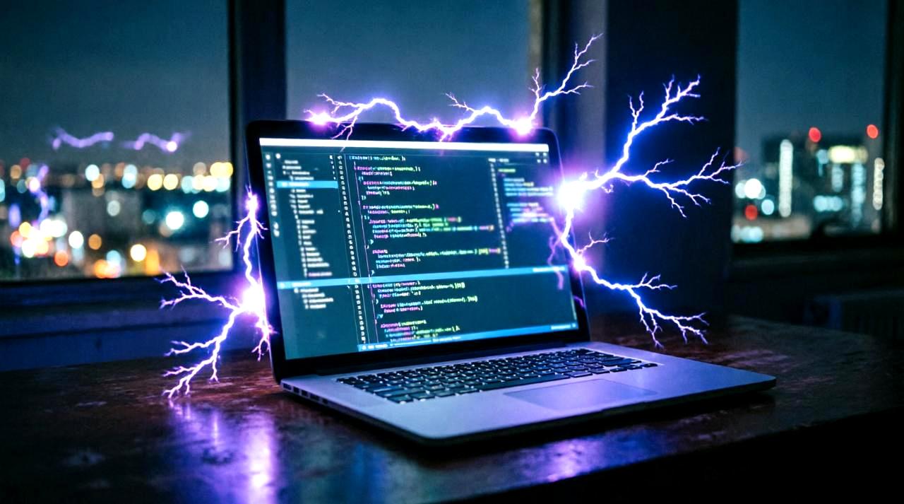 Flutter需要低下の理由を分析するコードと技術トレンドのイメージ
