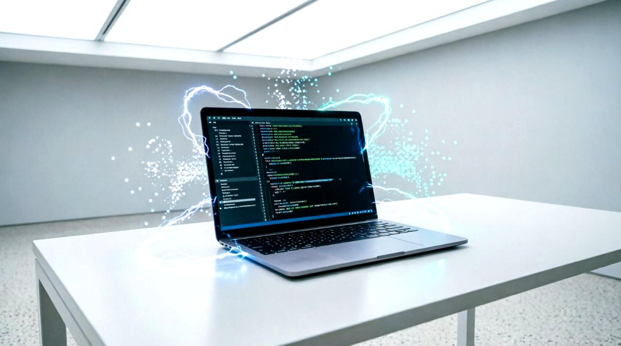 ExcelとVBAを使って業務を自動化しているイメージ