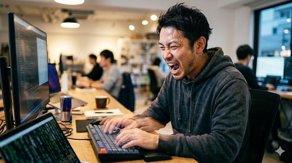 チーム開発でGitLabのシークレット管理ルールを運用するイメージ