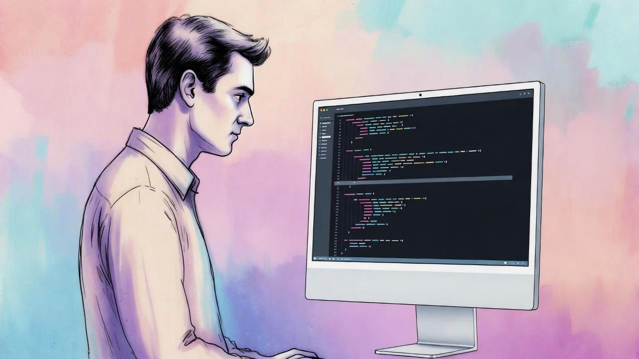C言語とDartの年収比較をテーマにしたプログラミング環境のイメージ画像