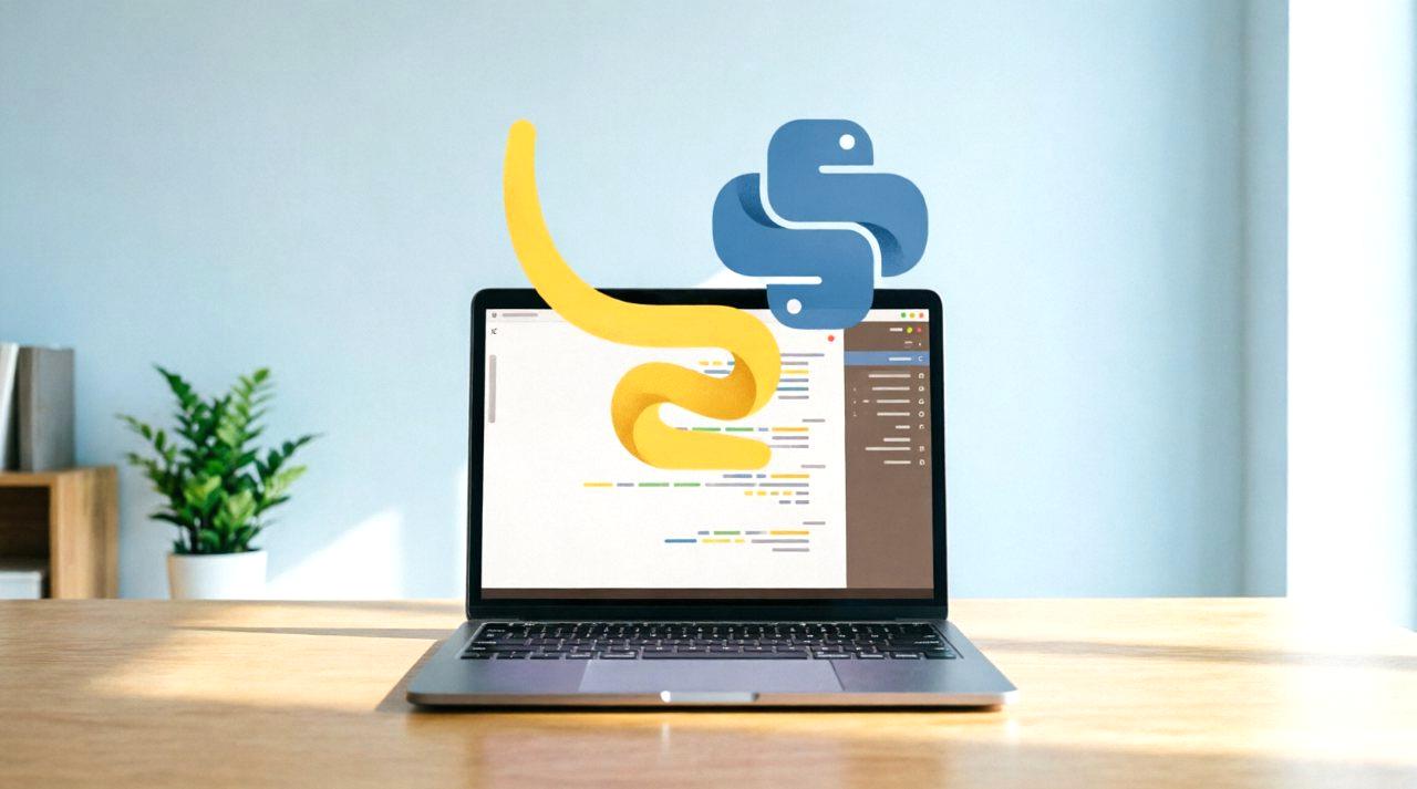 PythonのGILと動的型付けによる推論処理のボトルネックを解説するイメージ