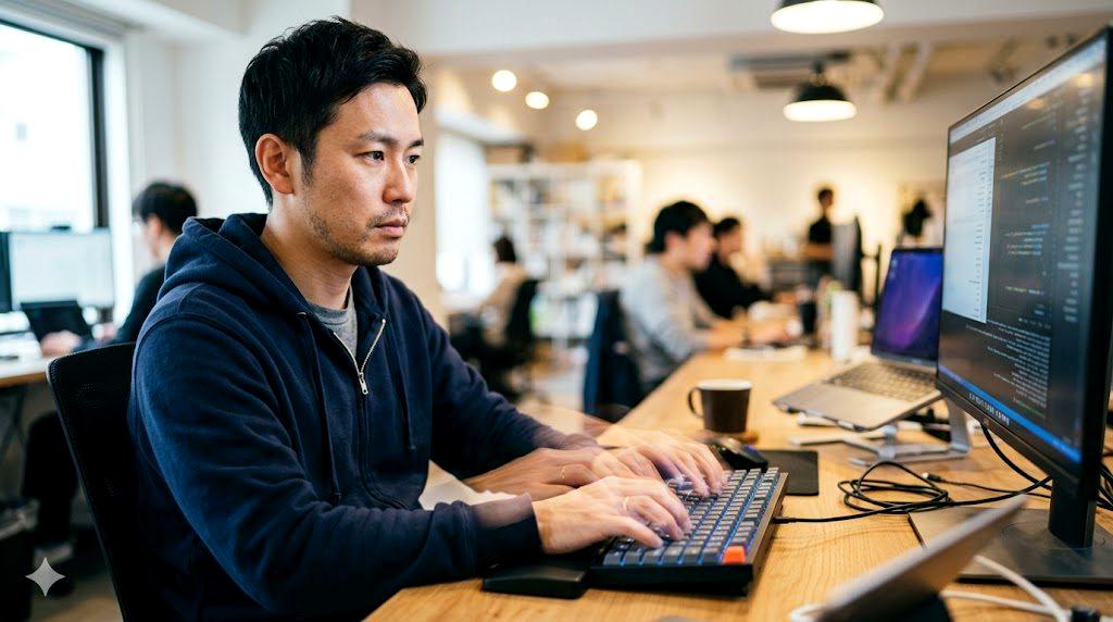 Perlロゴと未来を示す矢印、テキスト処理と自動化のアイコン