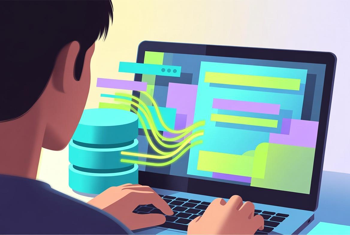 SwiftとVaporを用いた高速なAPIサーバー開発と運用最適化を表すイメージ
