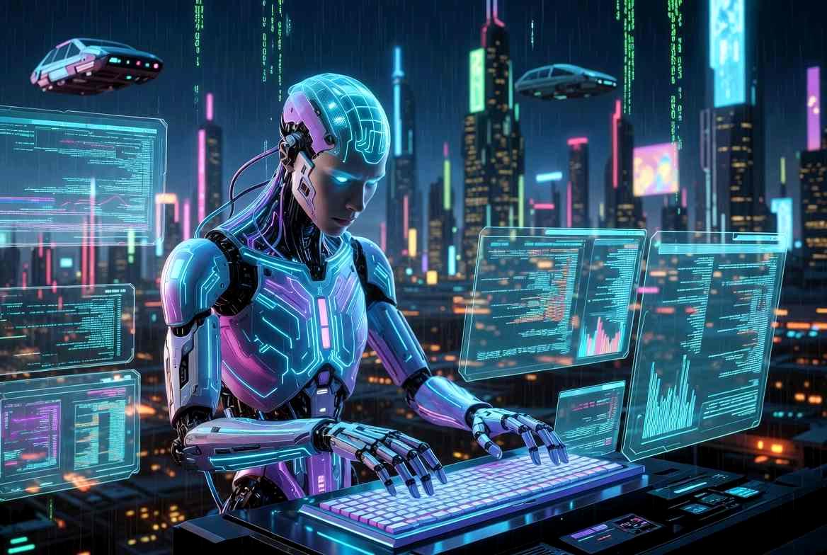 zshテーマやプラグインで拡張された開発環境のイメージ