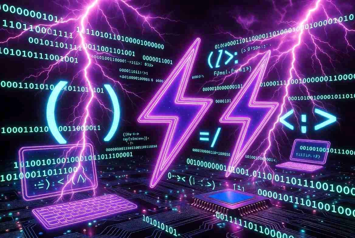 ベンチマーク結果を示すC++とZigの実行速度とバイナリサイズ比較