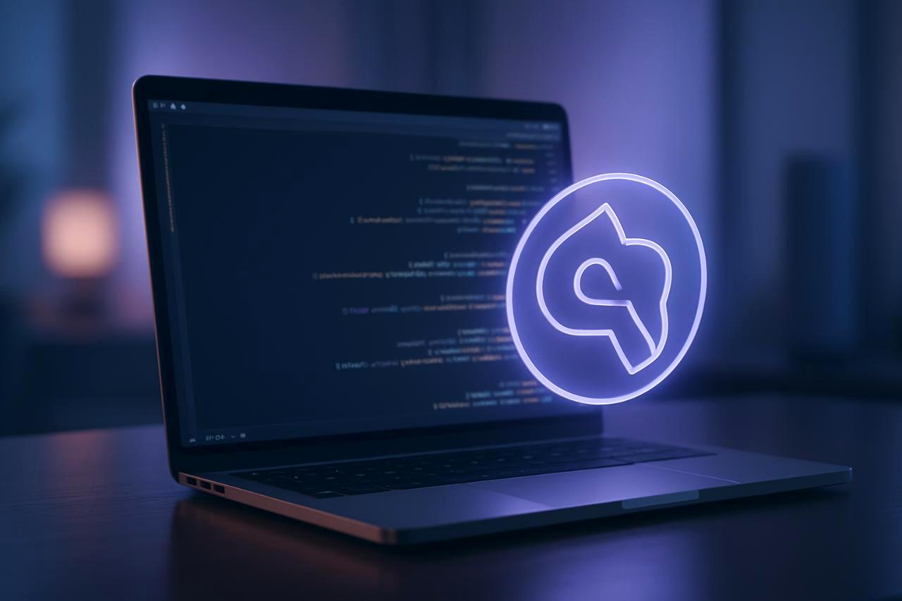 Flutterのデバッグコンソールに大量のログが表示される中で、重要なエラーメッセージだけが光るハイライト効果のある開発環境のイメージ
