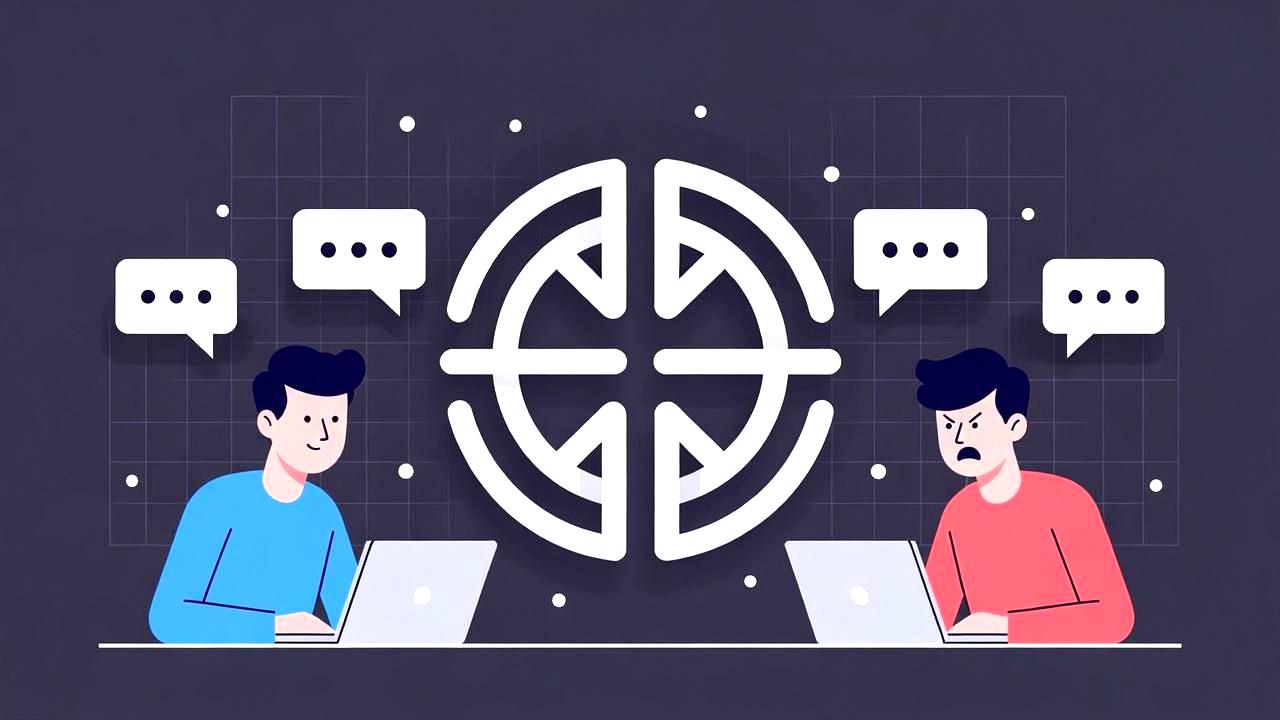 GitHubのインターフェース上でPull Requestとコードレビューが行われる様子